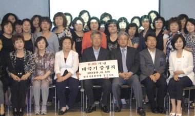 6. 25 음식재현 및 태극기나눠주기 행사 전개