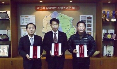 북구청 사격팀, 우수 실업팀상 수상