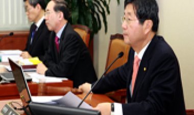 강길부 의원 현오석 기획재정부 장관" 후보자 인사청문회 계획안 통과시켜"