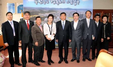 (사)울산 청소년 선도지도회 내방