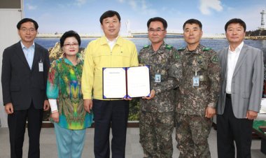 동구자원봉사 교류 협약식