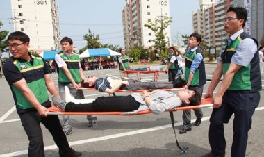 대량 사상자 처리 실제훈련