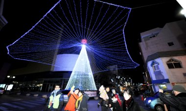 중구, 눈꽃축제 대형 크리스마스트리 점등식