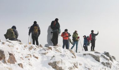 1월의 마지막날 눈내린 가지산