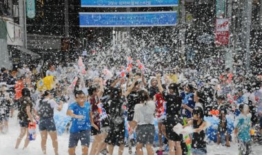 중구 젊음의거리상인회, 워터버블페스티벌 개최