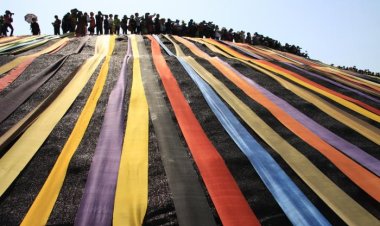 2017년 사진으로보는 서운암 염색축제현장