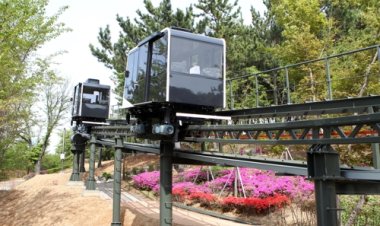 장생포 고래문화특구 모노레일 위용 드러내.....