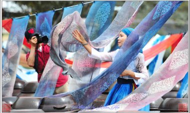 서운암 하늘꽃 천연염색축제