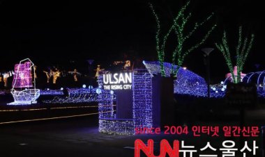 울산 대공원 불빛축제