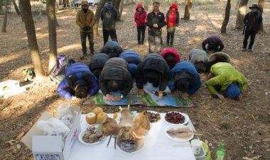 전전산악회 시산제 가져..