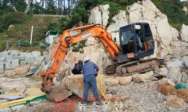 동구, 태화강 국가정원 내 상징정원에 대왕암바위 옮겨??