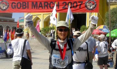 ‘세계 4대 극한 마라톤 완주한 시각장애인’