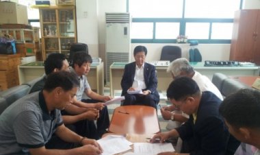 강길부 국회의원, 울산한우협회와 간담회 가져