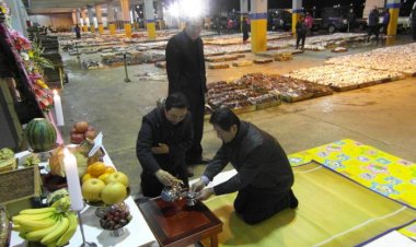 강길부 의원, 울산수협 방어진 위판장 초매식 참석