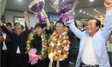 울산남을 보선 박맹우 당선""