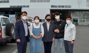 노옥희 교육감, 고졸 채용 확대를 위한 우수기업 방문