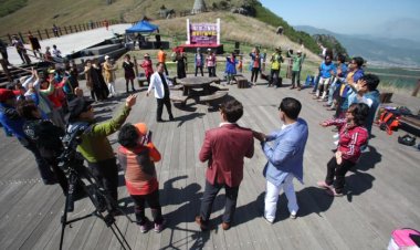 제1회 간월재 음악회, 관객과 함께 멋진 무대