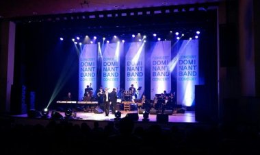 도미넌트악단 이색공연 눈길 끌어.....