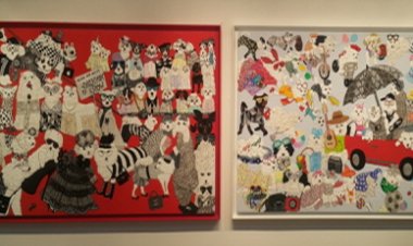 제10회 박하늬 서양화가 'THE 폼나개'전시회 성황리 마쳐