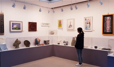 웅촌면 행정복지센터에 작은갤러리 문 열어