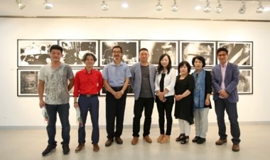제6회 사진작가집단 철떼반죽 정기회원전 열리고 있다.