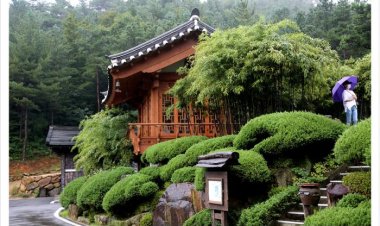 지리산 동남쪽 마지막 봉우리인 웅석봉 기슭에는 수선사라는 사찰이 있다.