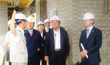 정갑윤 의원, 울산지방법원 신청사 공사현장 방문시찰