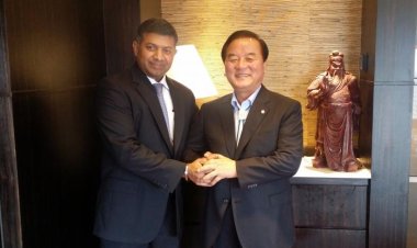 정갑윤 국회부의장, 도라스와미 신임 인도대사 접견