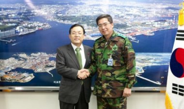 7765부대 3대대 신임 대대장, UPA 방문