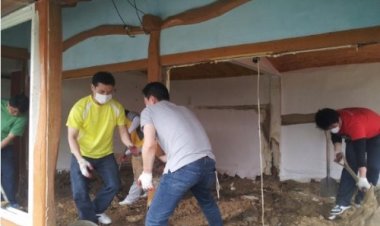 UPA,‘희망의 보금자리 제5호점’ 자원봉사