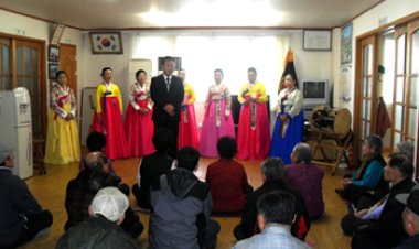 학성동 문화예술진흥회 경로당 방문 민요공연