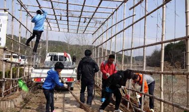 북정동 체육회, 조롱박터널 정비
