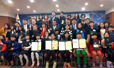 신정5동, 독서 경진대회 시상식