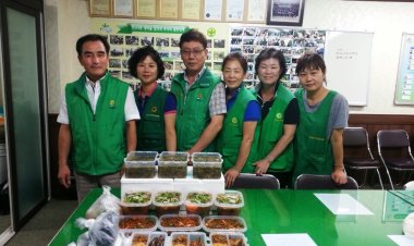 반구2동 새마을회, 밑반찬 지원