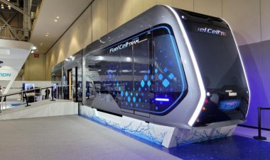 수소트램 콘셉트차량, 태화강국가정원 만남의 광장 전시