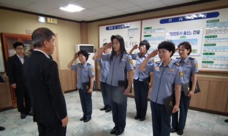 남부소방서,의용소방대원 보직 변경자 임명장 수여
