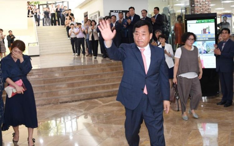 중구, 민선 제5,6대 박성민 구청장 이임식