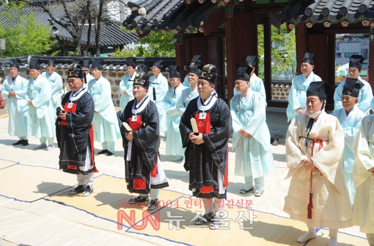 (사)구강서원 보존회, 2020년 구강서원 춘기향례 봉행