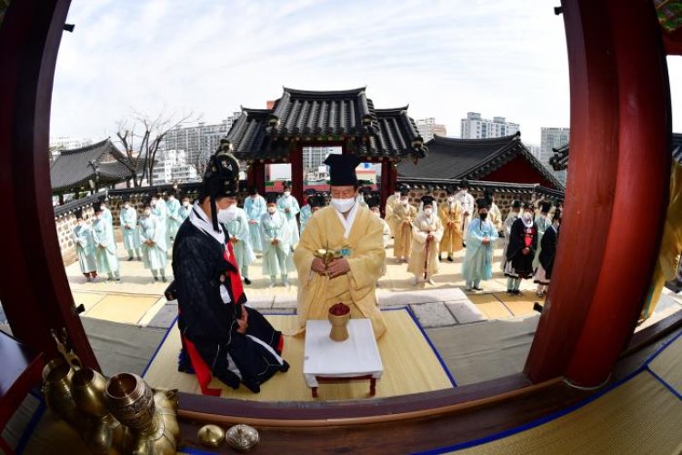 2022년 구강서원 춘기향례 봉행