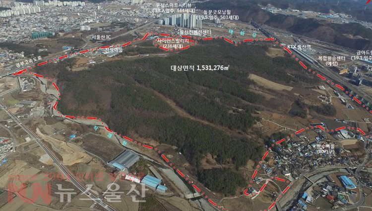 울산시, ‘고속철 역세권 복합특화단지 조성사업’추진