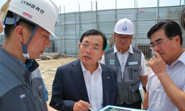 장마철 대비 울산항 공사 현장 안전점검