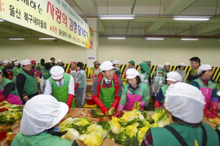 (사)북구새마을회, ‘사랑의 김장담그기’ 개최