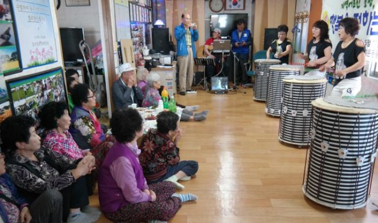 바르게살기 동구협의회 어르신 레크레이션