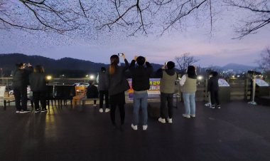 태화강 떼까마귀 군무 생태해설장 운영 성황리 종료