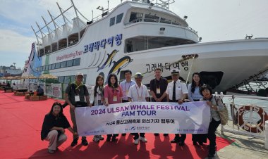 울산 남구, 주한 외신기자 초청해 고래축제와 고래문화특구 홍보
