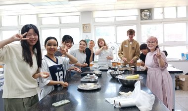 덴마크 학생들 땡땡마을에서 한국 전통문화 체험