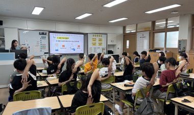 울산교육청, 찾아가는 체형 불균형 예방 교실 운영