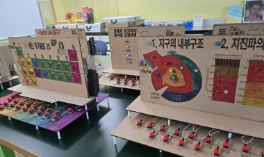 효정고 학생들 인공지능 기술 활용한 교육자료 개발