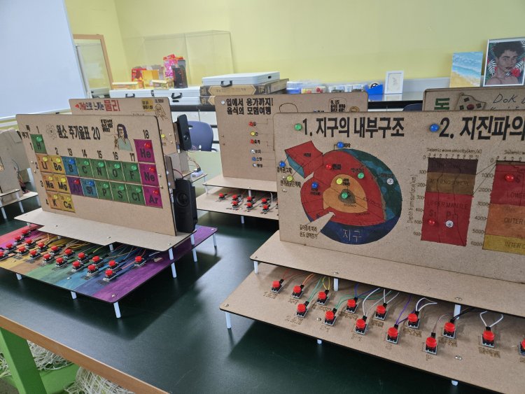 효정고 학생들 인공지능 기술 활용한 교육자료 개발