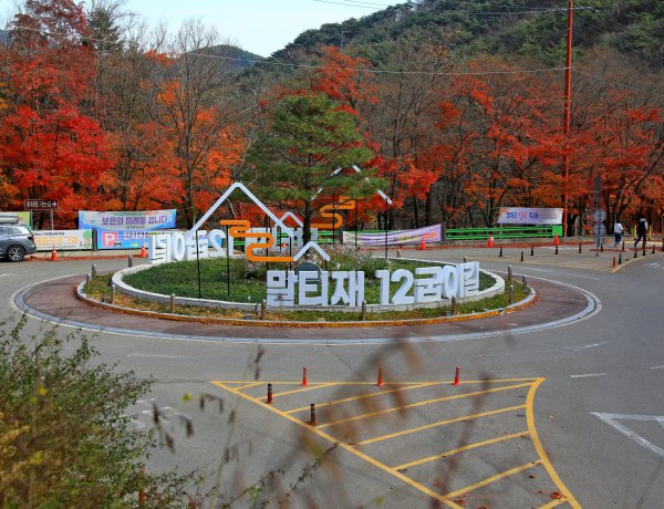 충청북도 보은군에는 속리산으로 들어가는 관문, 말티재가 있다